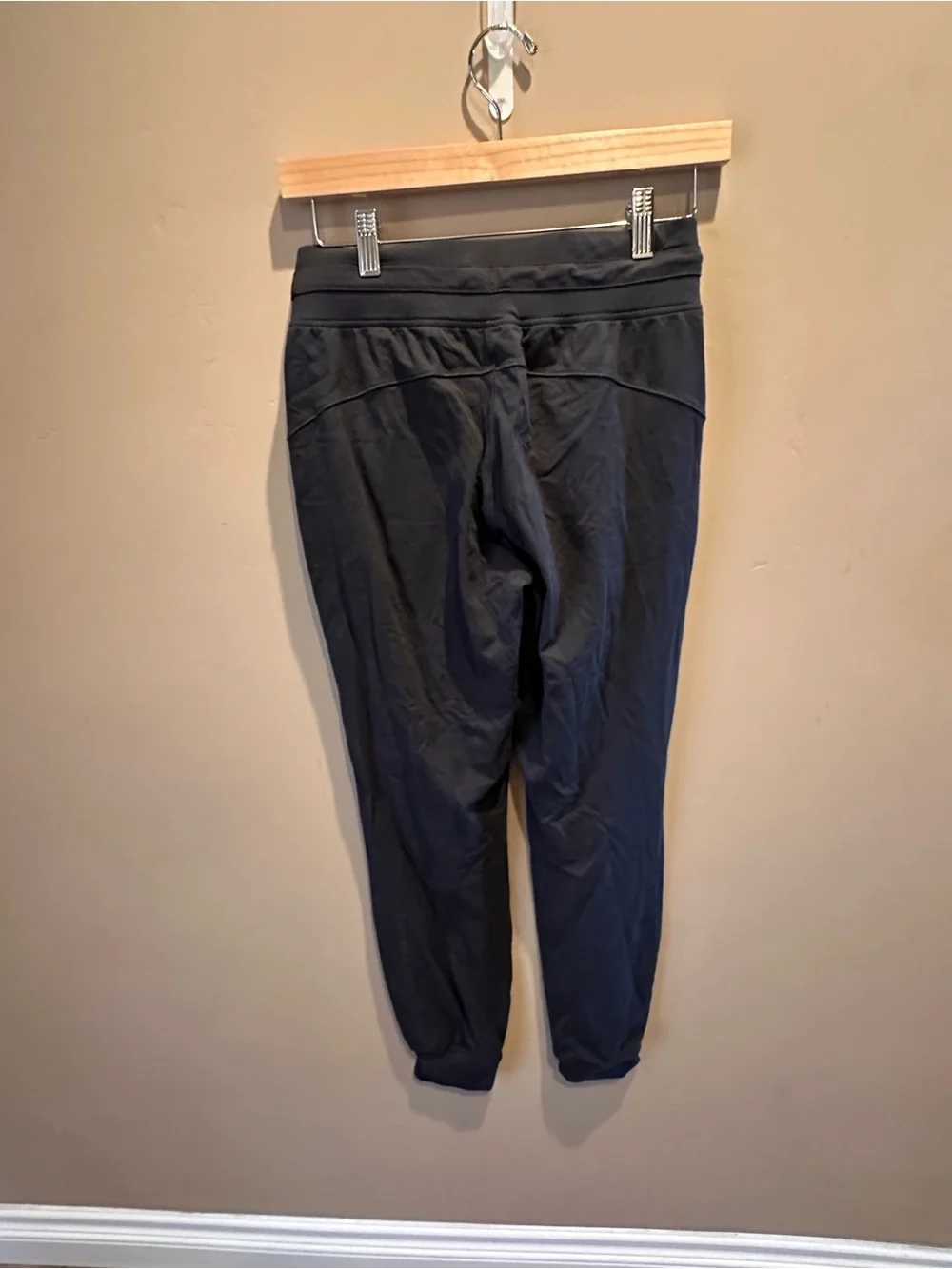 Lululemon Black Adapted State High Rise Athletic Jogger Pants Womens Size 4